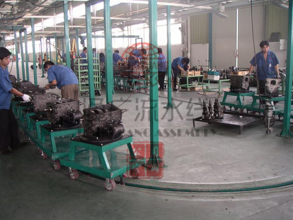 手推輸送裝配線 手推輸送裝配線